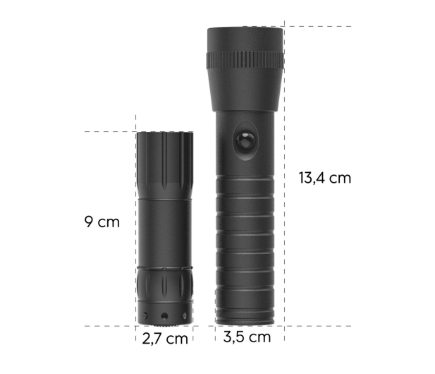 Hama Zestaw dwóch latarek led, 25lm, 60lm - 1533954 - zdjęcie 6